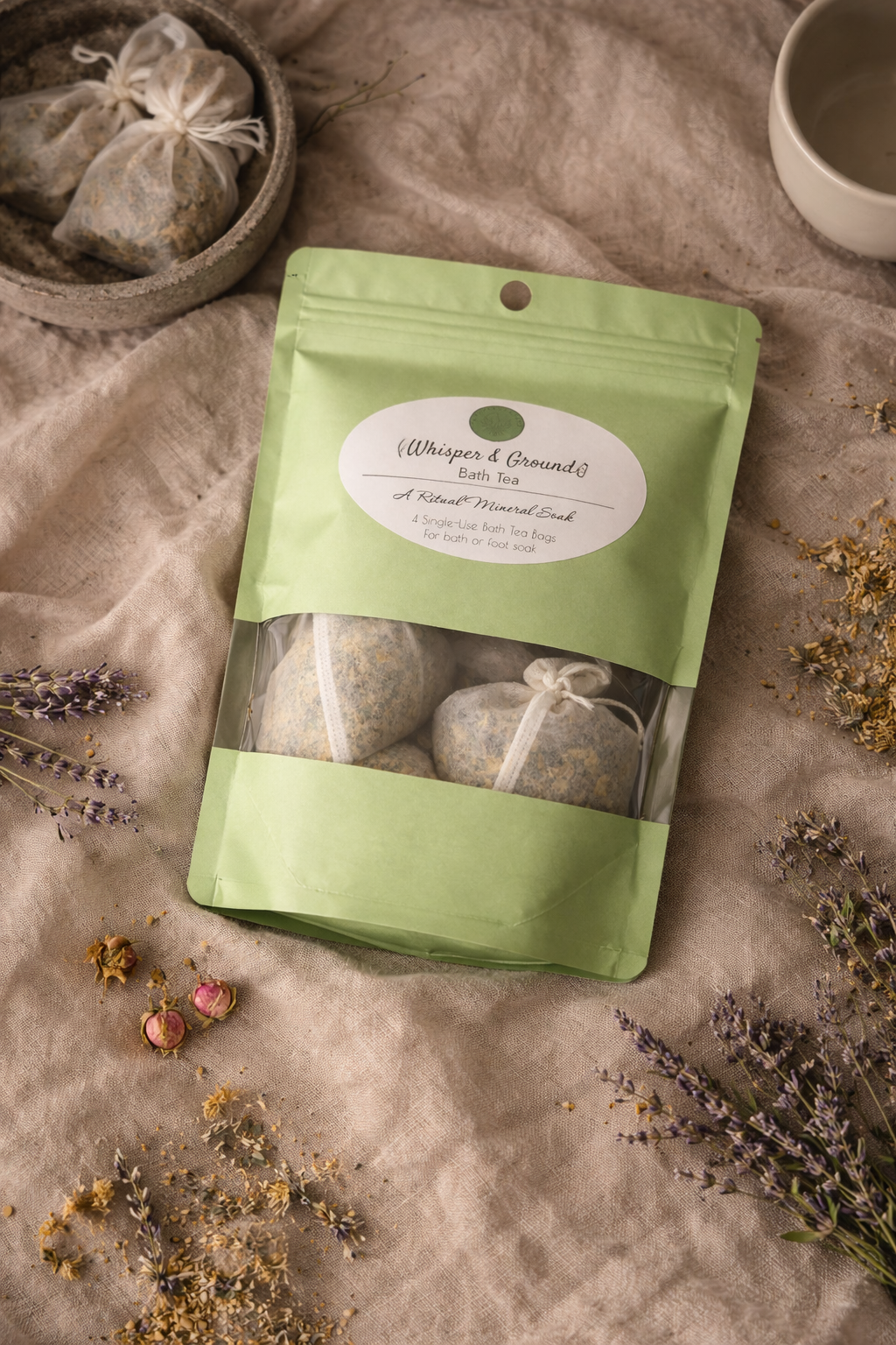 Soft Return ( Rose and Lavender bath soak)